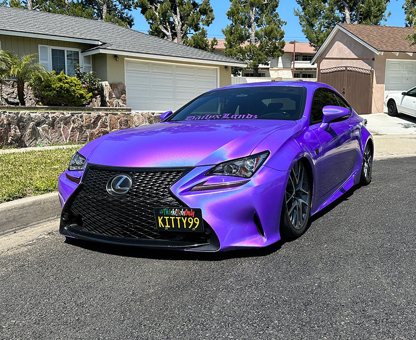 Gloss Laser Flip Lavender Vinyl Car Wrap-Tinybot Vinyl – Tinybot