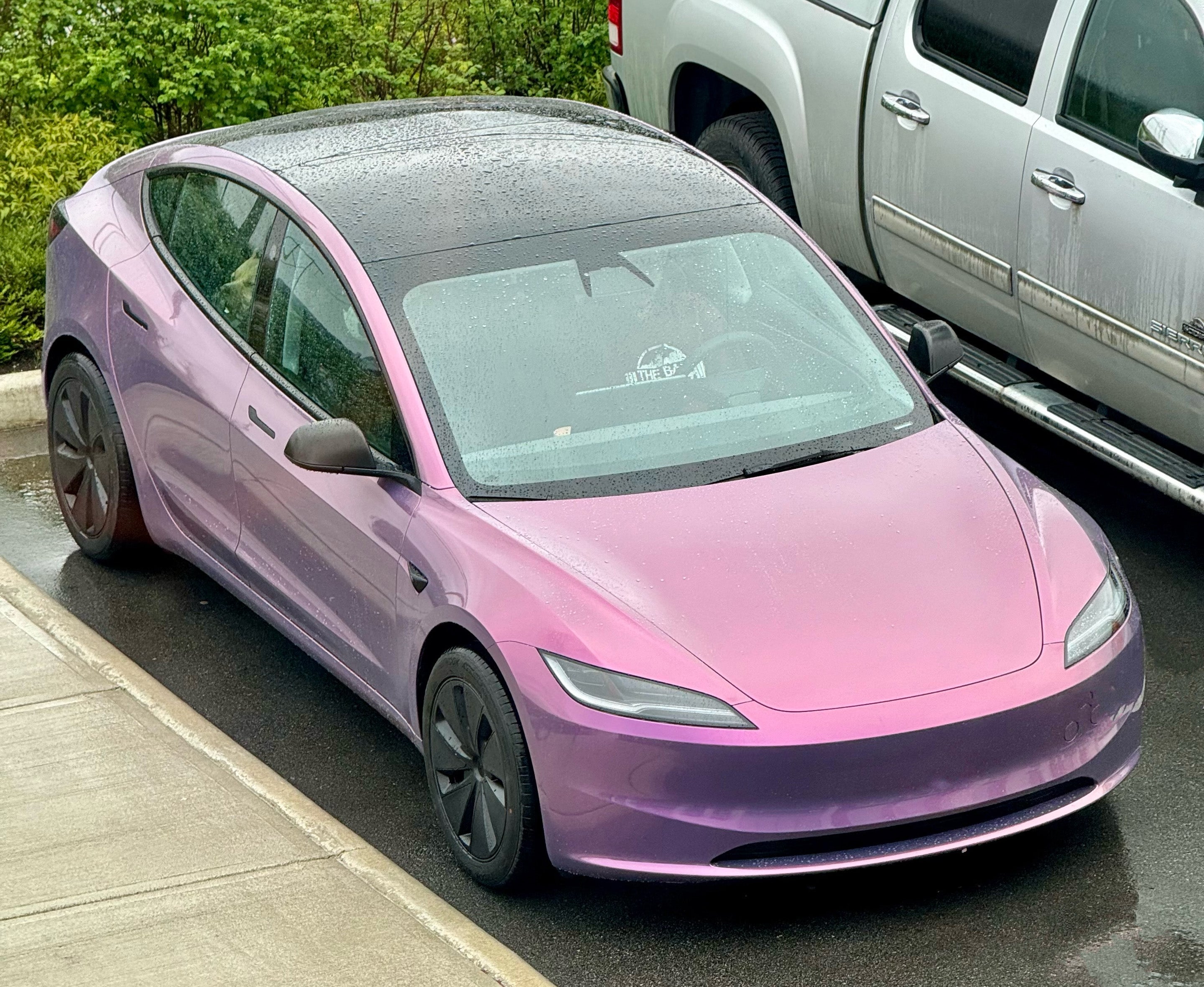 Gloss Galaxy Dust Fantasy Purple Vinyl Car Wrap-Tinybot Vinyl