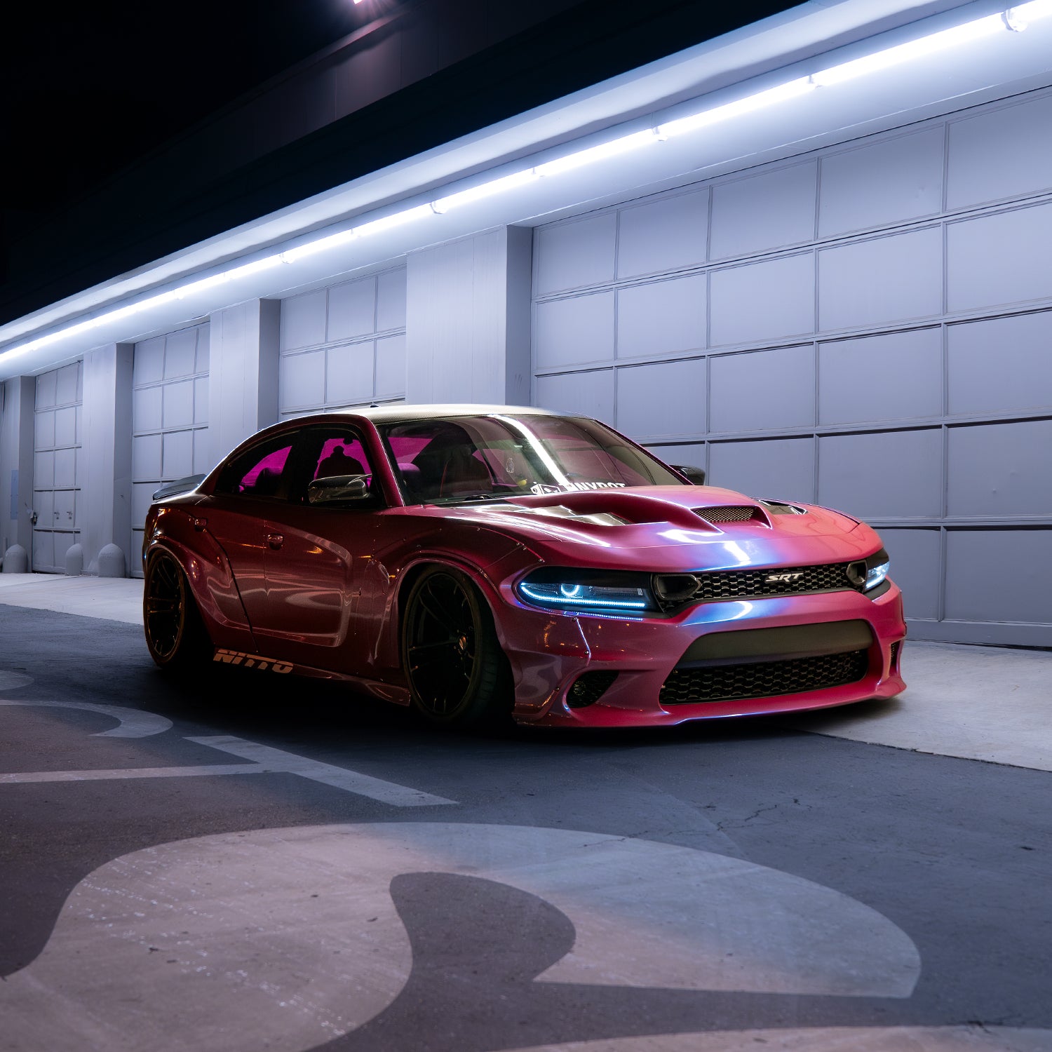 Cyberpunk Pink Vinyl Car Wrap - Tinybot Vinyl