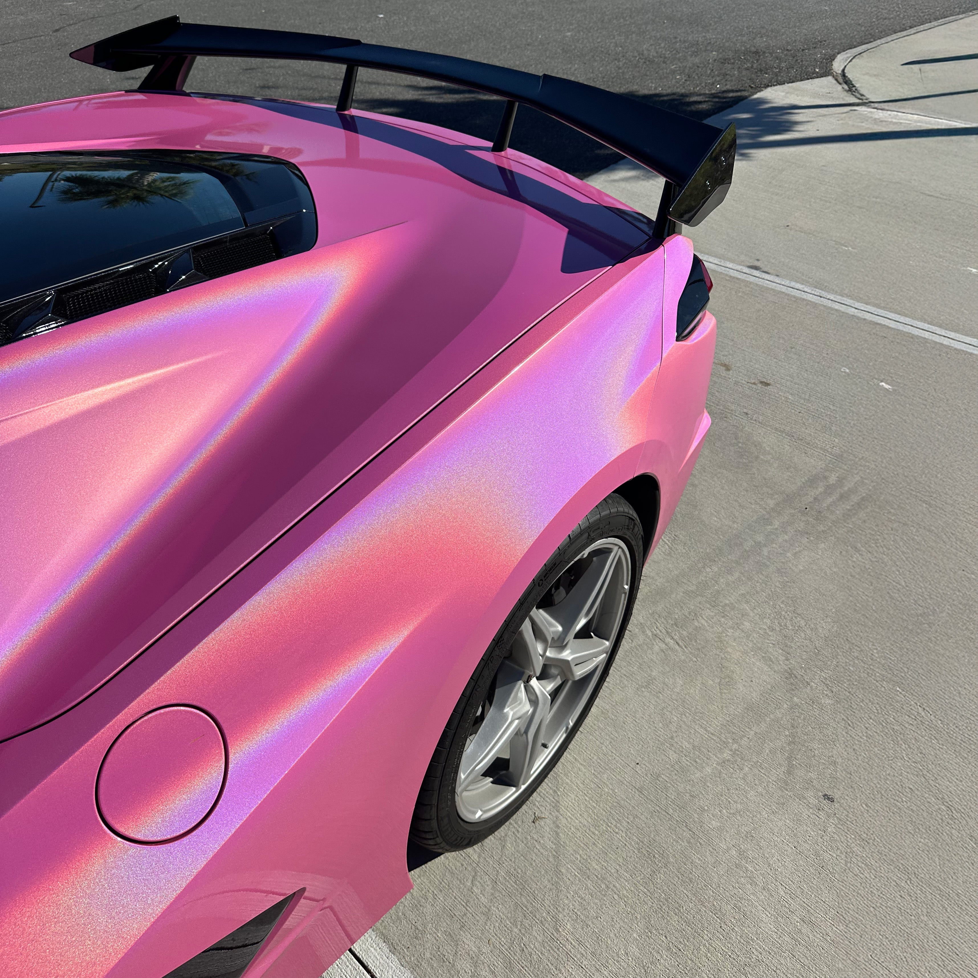 Gloss Laser Flip Pink Vinyl Car Wrap-Tinybot Vinyl – Tinybot Vinyl