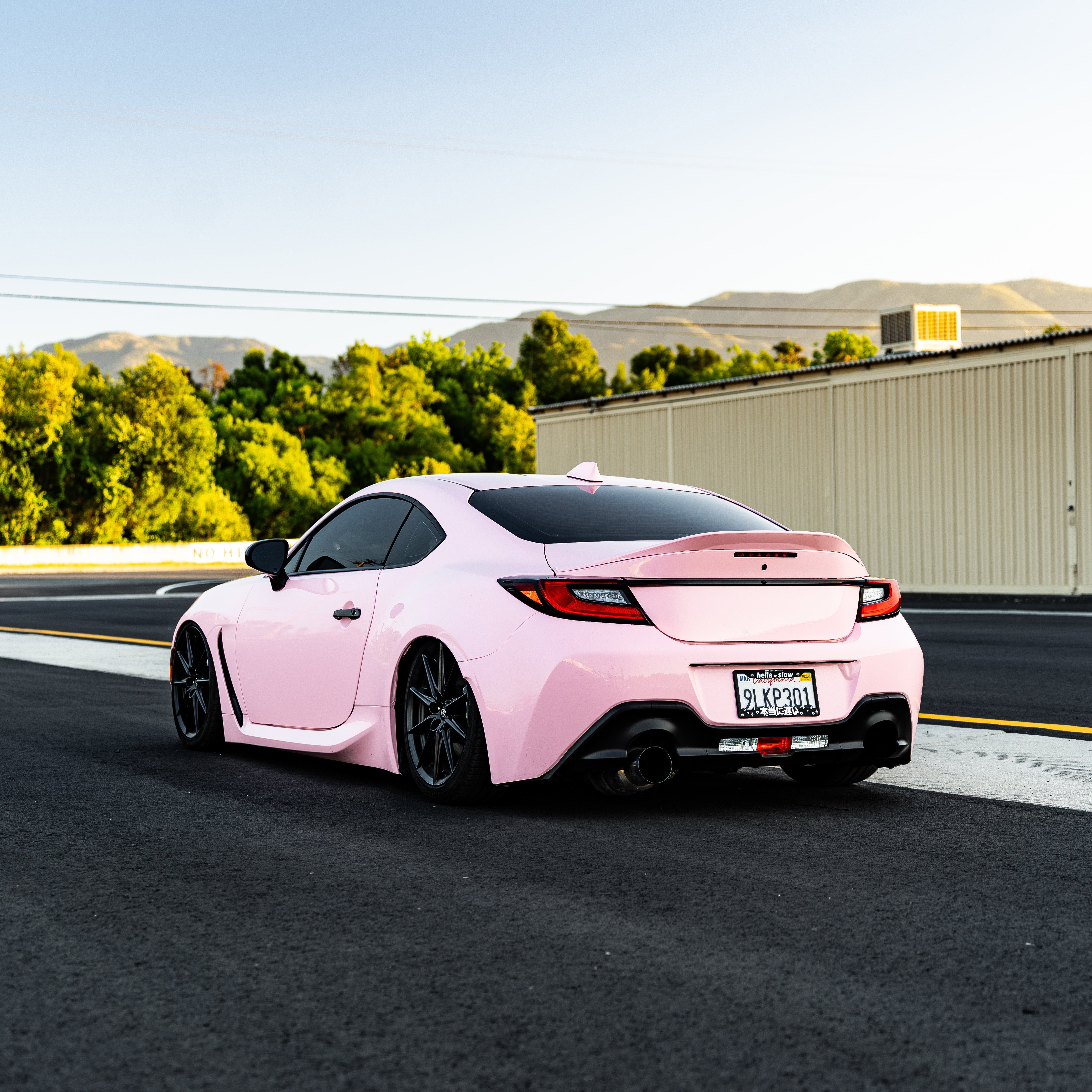 Gloss Peach Pink Vinyl Car Wrap-Tinybot Vinyl – Tinybot Vinyl Canada