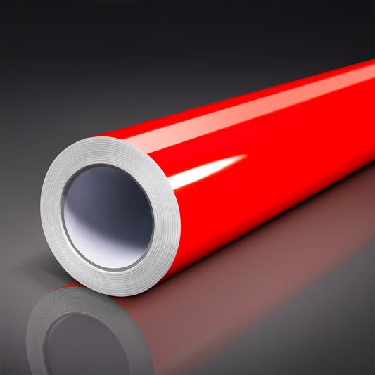Gloss Red Vinyl Car Wrap-Tinybot Vinyl