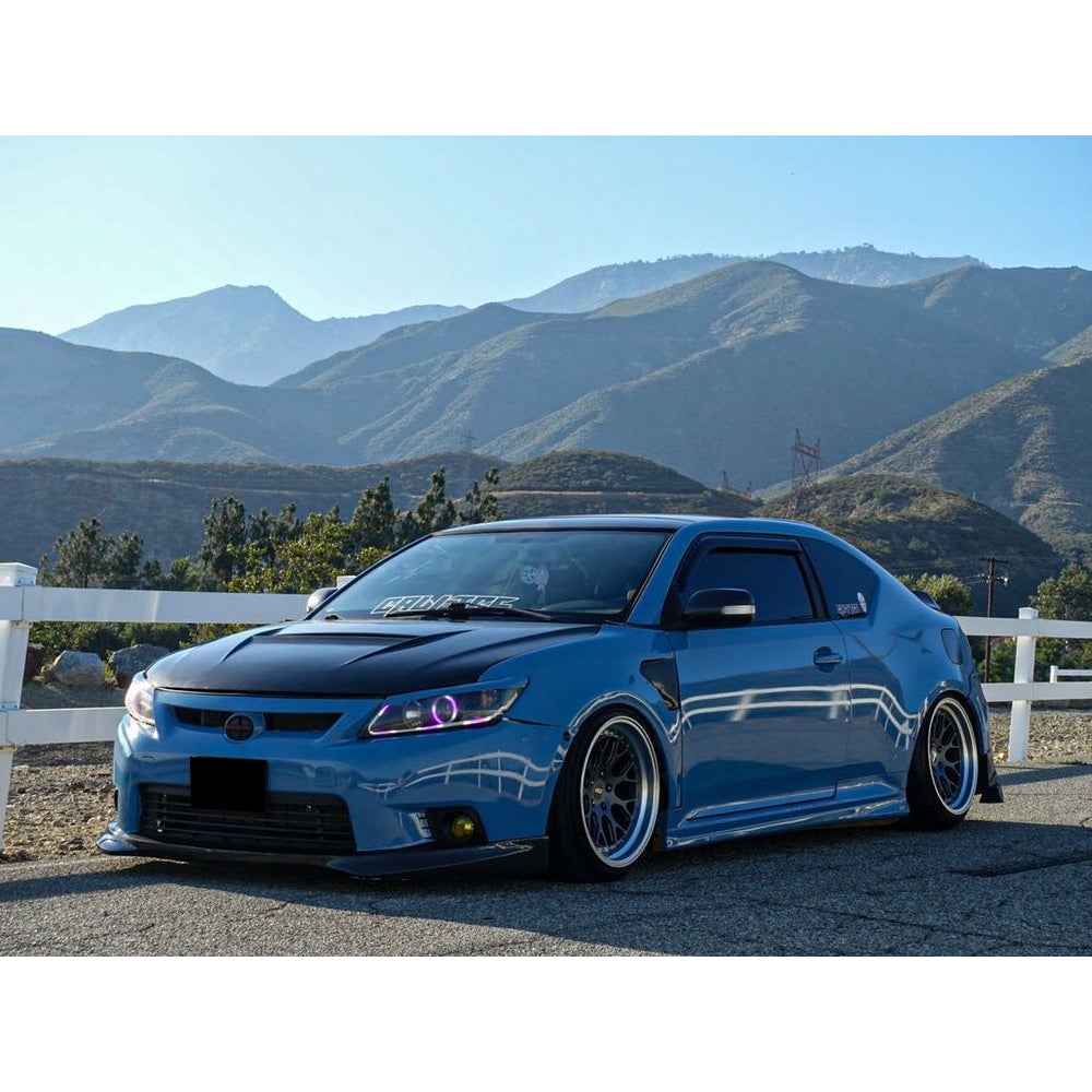 Gloss Steel Blue Hybrid PPF