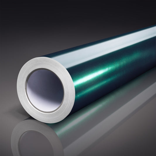 Gloss Midnight Emerald Green Vinyl Car Wrap-Tinybot Vinyl