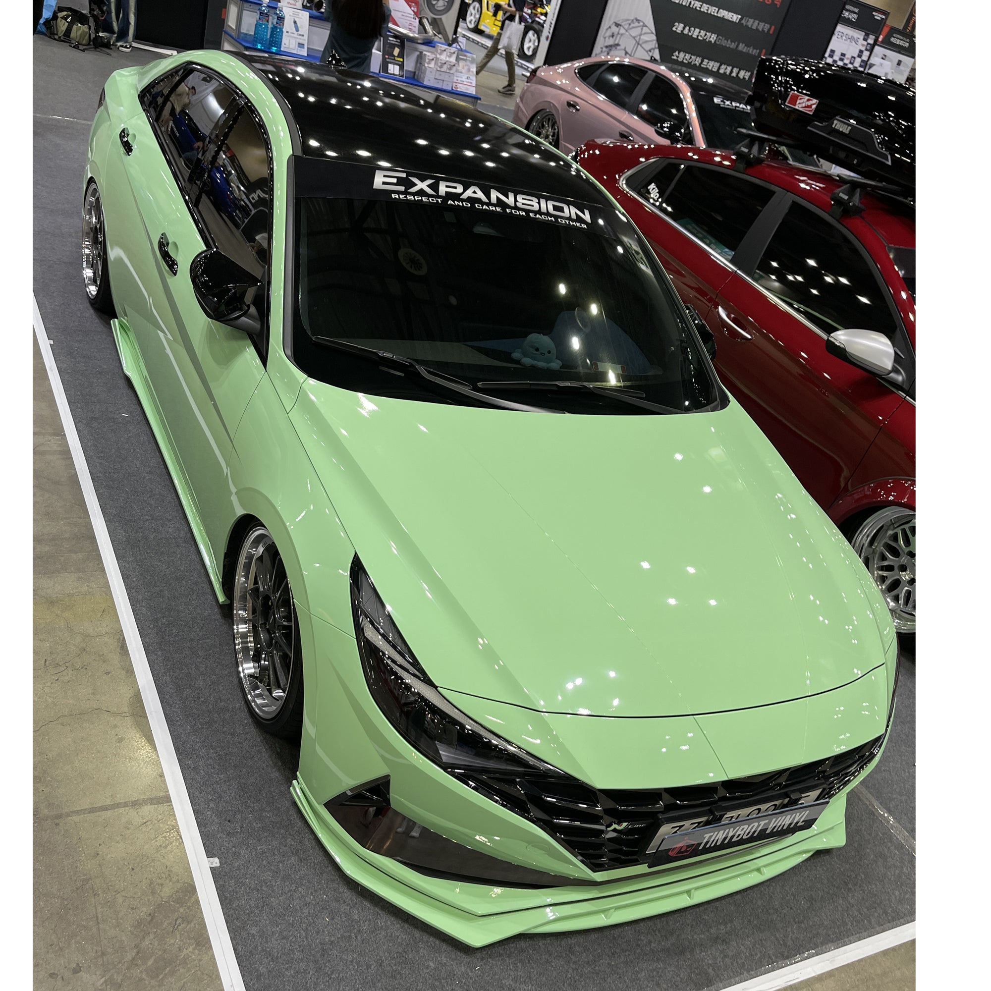 Gloss Mint Vinyl Car Wrap-Tinybot Vinyl – Tinybot Vinyl Canada