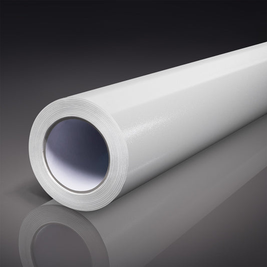 Sparkle White Vinyl Car Wrap-Tinybot Vinyl