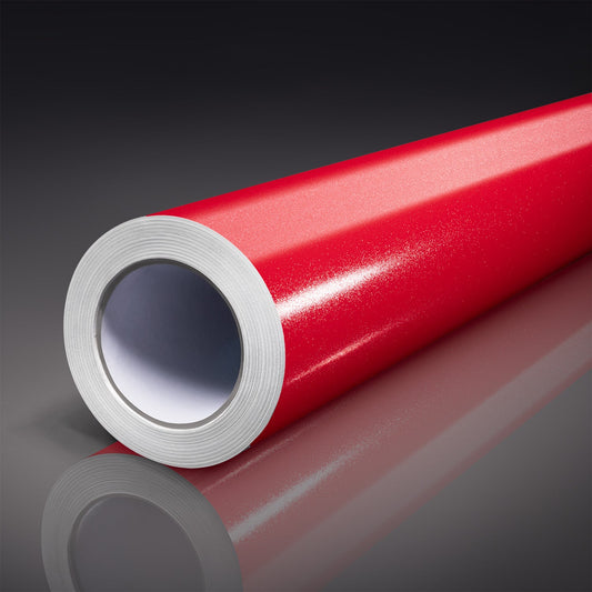 Sparkle Red Vinyl Car Wrap-Tinybot Vinyl