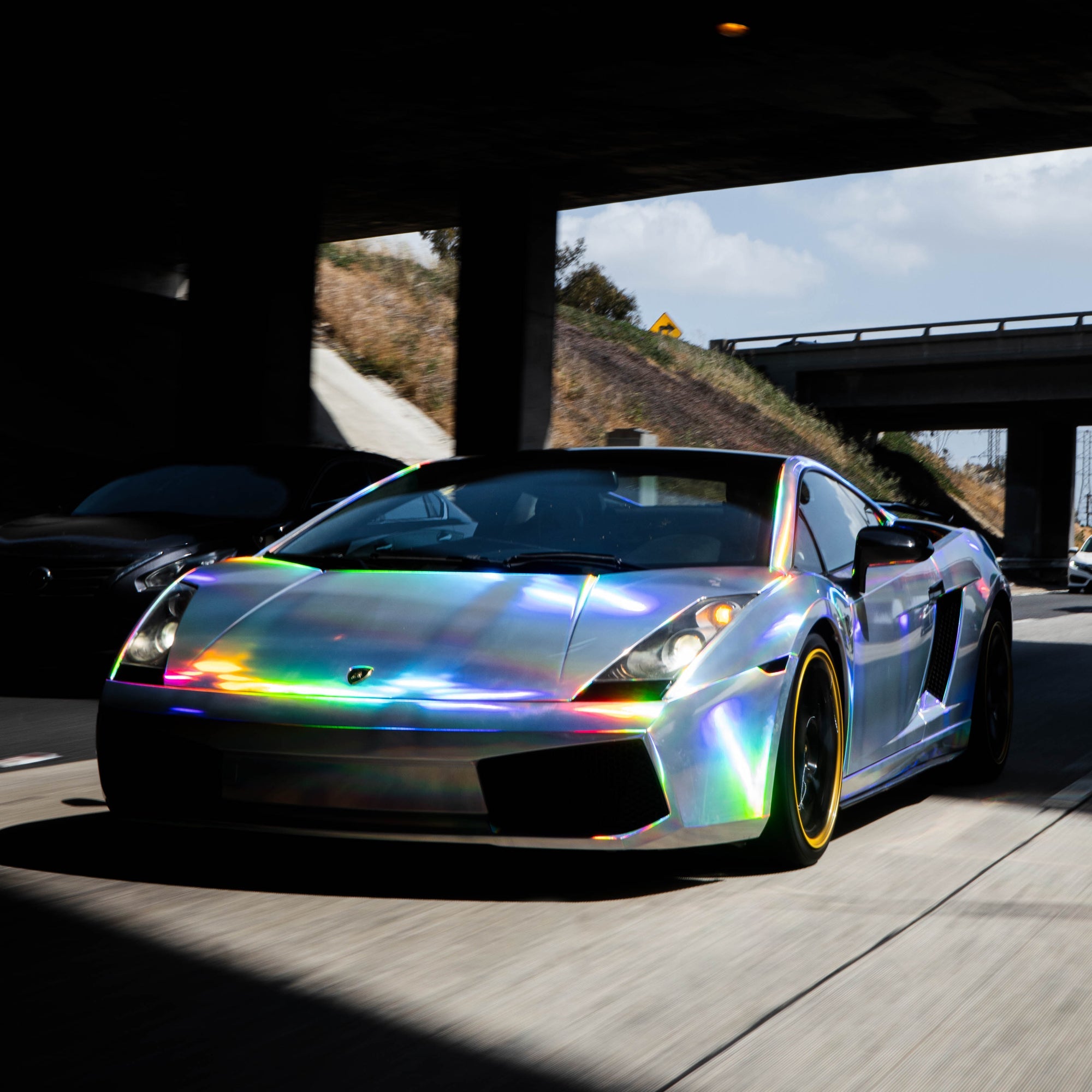 Chrome Laser Electroplated Silver Vinyl Car Wrap - Tinybot Vinyl
