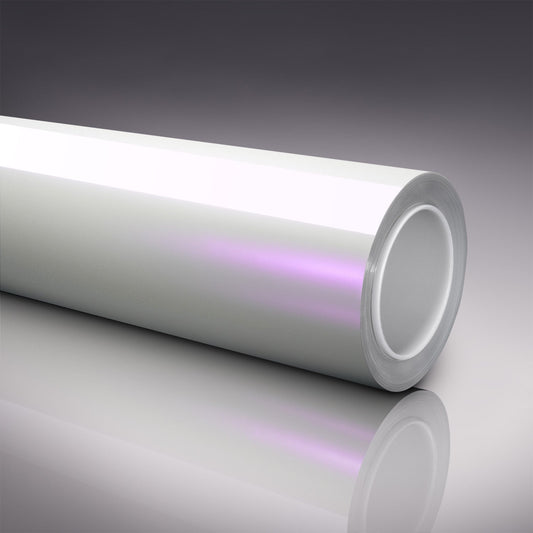 Gloss White to Purple Hybrid PPF