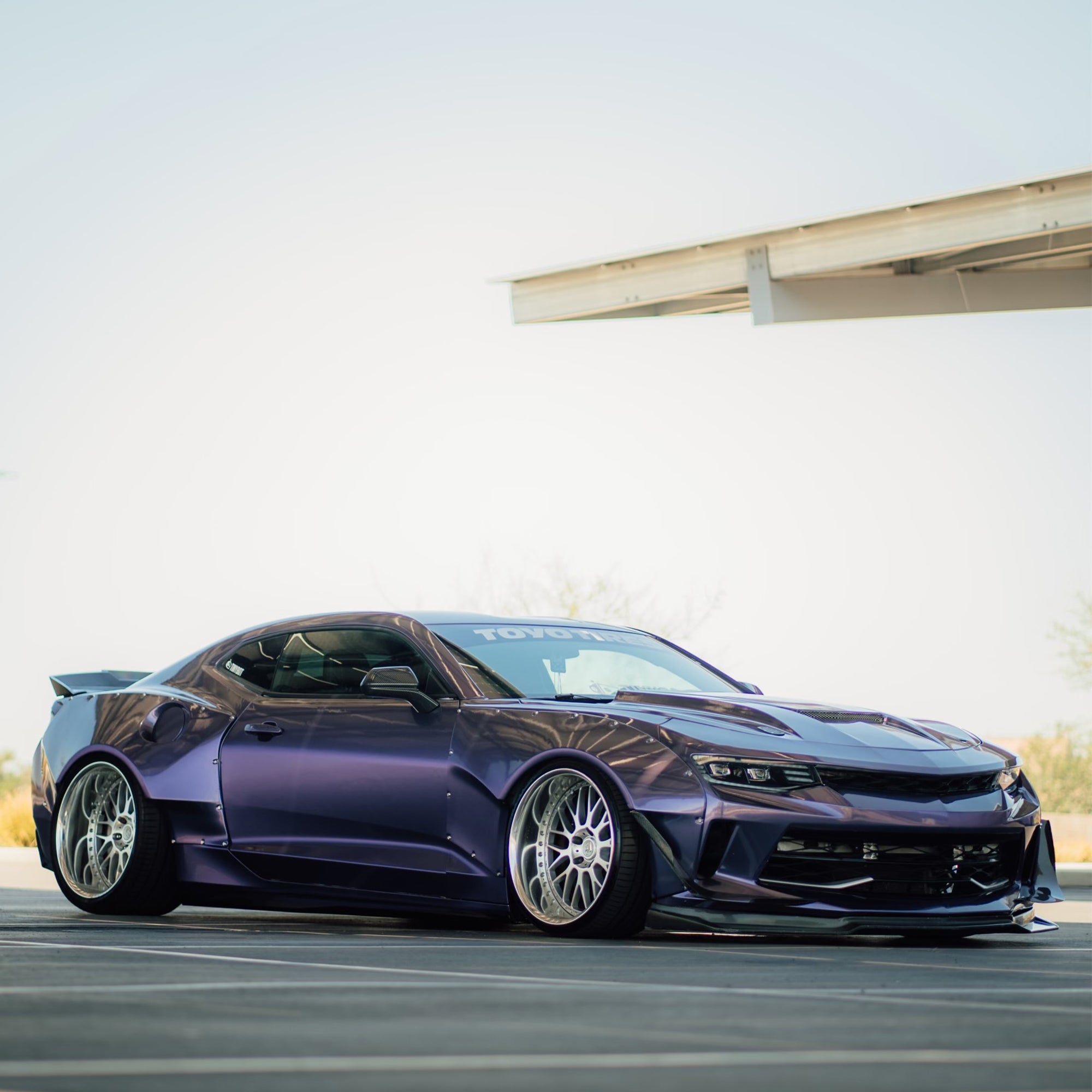 Bleak Midwinter Purple Vinyl Car Wrap - Tinybot Vinyl